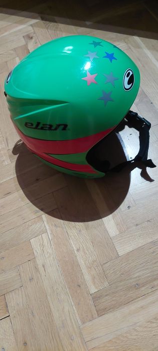 Kask narciarski ELAN junior. Rozmiar M/L dla dziecka 5-12 lat.