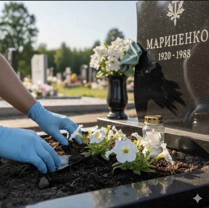 Прибирання могил, СУМИ