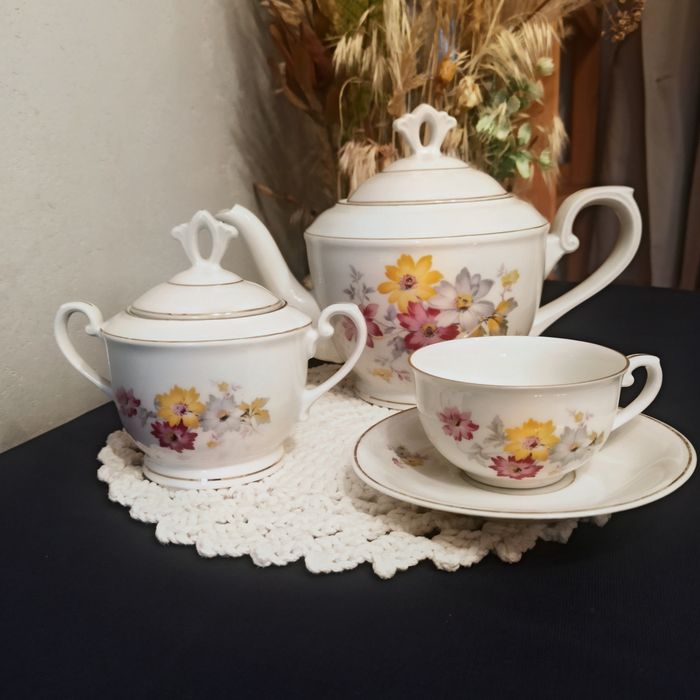 Porcelanowy serwis do kawy/herbaty Bremer &Schmidt
