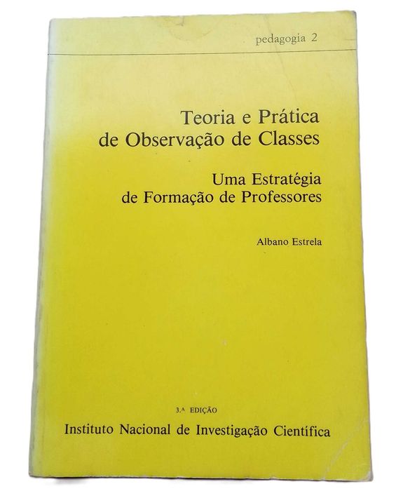 Teoria e Prática de Observação de Classes, de Albano Estrela