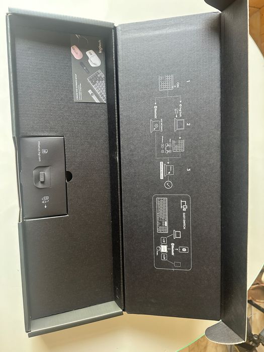 Logitech MX Teclado mecânico sem fios (Idioma Inglês)