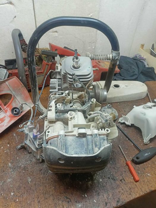 TS 500I-A stihl piła pilarka przecinarka do betonu na części