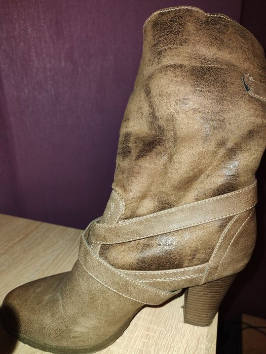 Botki damskie ocieplane