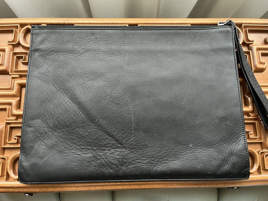 Кожаный клатч BALMAIN