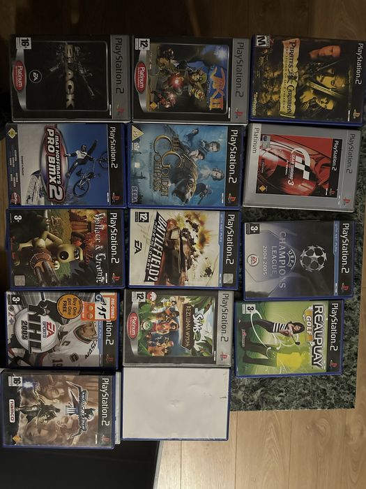 Wyprzedaż kolekcji gry Ps2 Playstation 2