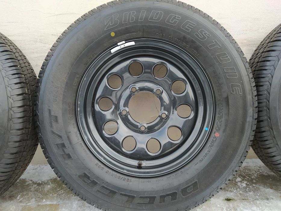Koła stalowe 15 Suzuki Jimny, NOWE, 2021 rok, 195/80R15 Bridgestone