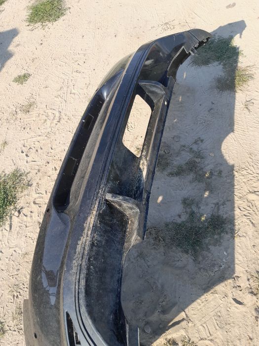 Golf 7 zderzak tylni dyfuzor zaślepka tył do lakierowania czarny