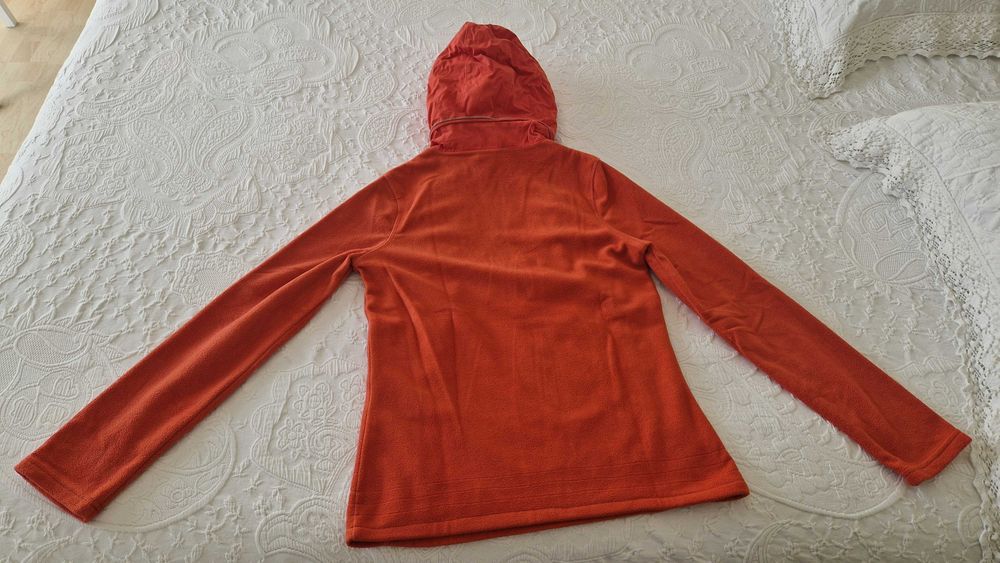 Camisola Polar, laranja, QuebraMar, tamanho S