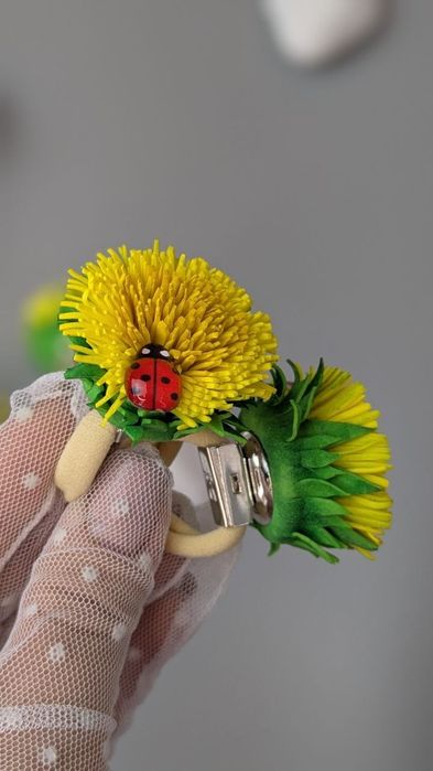 Кульбаби на резиночках