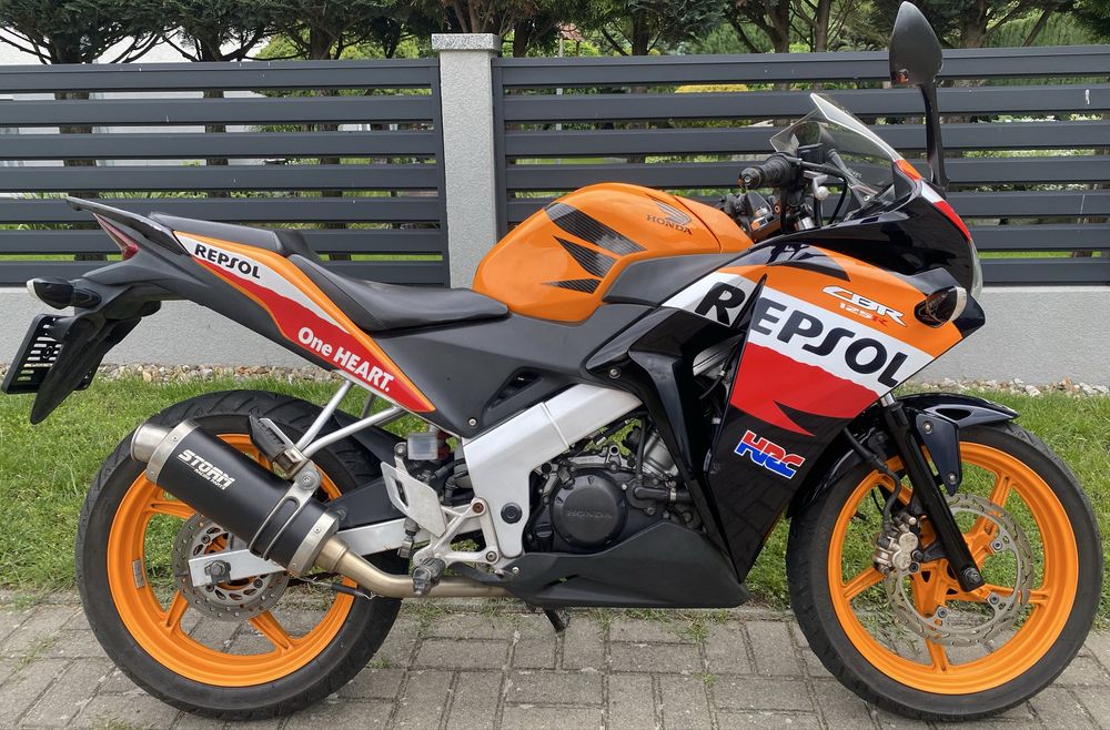 Honda CBR 125 Repsol wtrysk niski przebieg ( gpr, yzf, rs4, duke ...