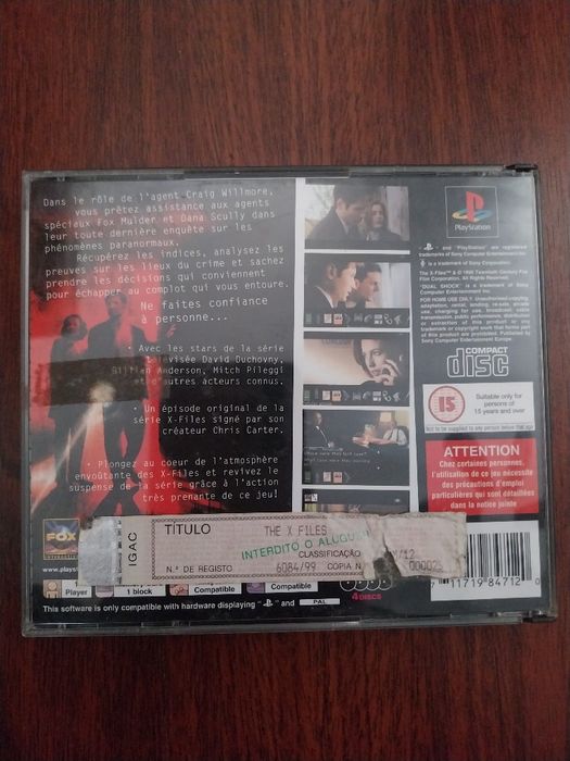 X-Files ps1 - Completo