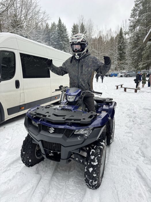 Wynajem quad ATV Bialystok i okolice Suzuki Kingquad