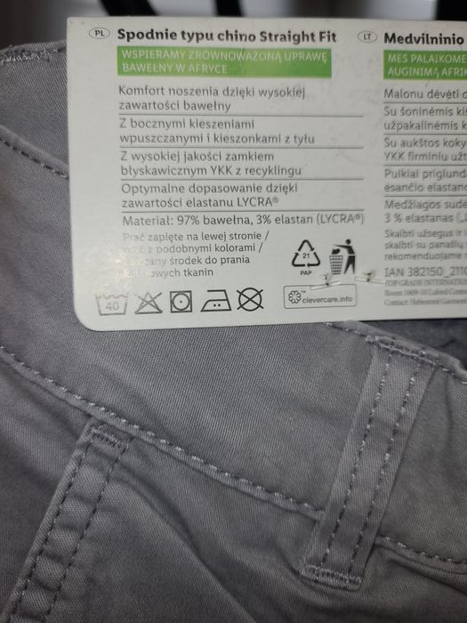 Spodnie męskie 48
