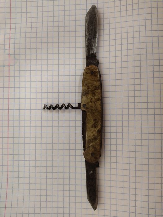 Складной нож времён СССР.