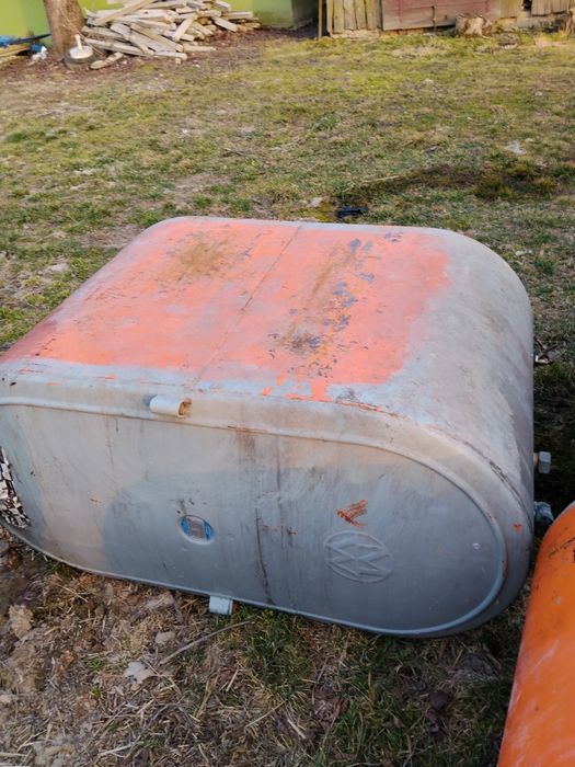Zbiornik na paliwo 800 litry niemiecki metalowy