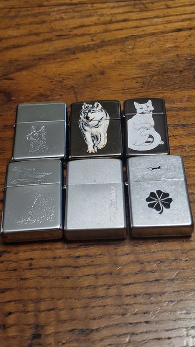 Zippos originais genuínos 2001 a 2003