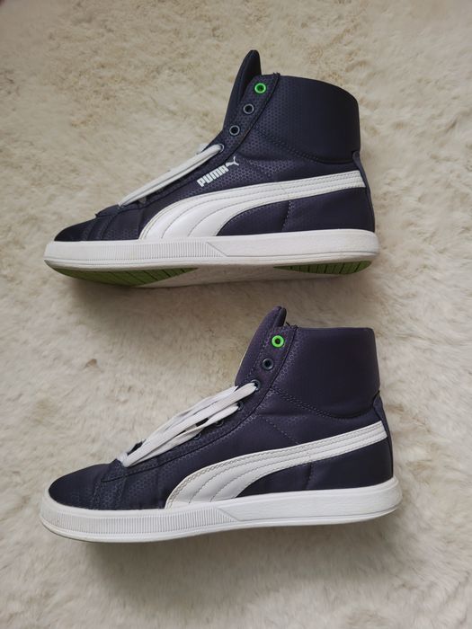 Buty Puma Archive Lite Mid 41 granatowe za kostkę