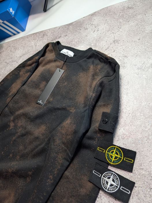 Світшот Stone Island у всіх розмірах в стилі Тай дай