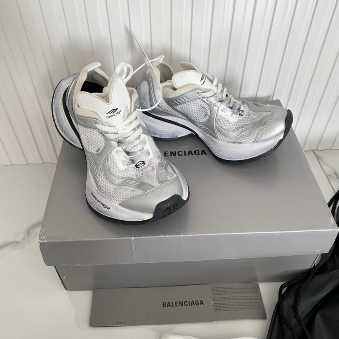 Кросівки 35 36 Balenciaga Circuit сірі кроссовки Баленсиага Баленсіага серые