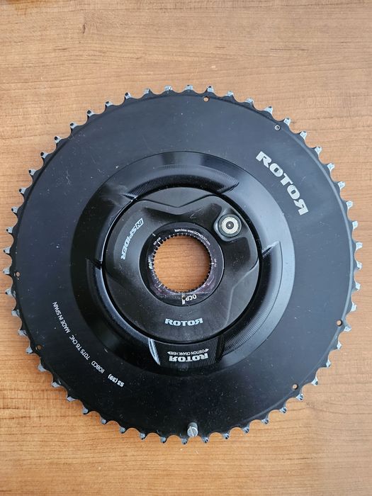 Potênciametro Rotor com pedaleira 165mm
