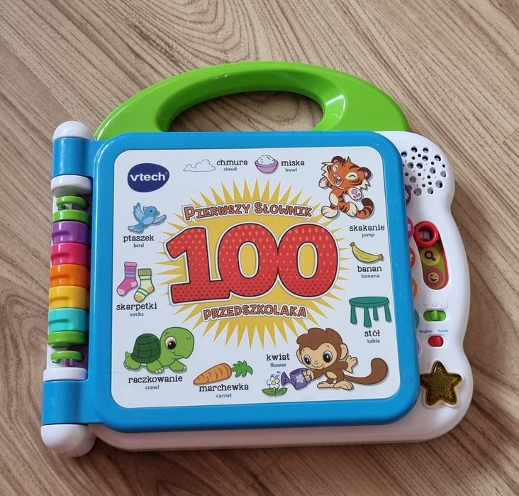 Vtech, Pierwszy Słownik Przedszkolaka, zabawka interaktywna