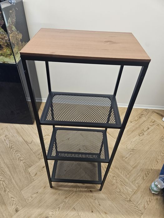 FJÄLLBO Regał, czarny, 51x136 cm, IKEA