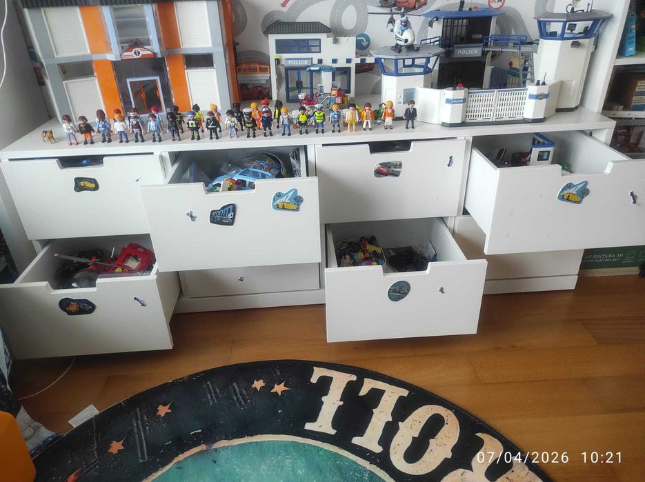 cómoda NORDLI . IKEA . arrumação . impecável