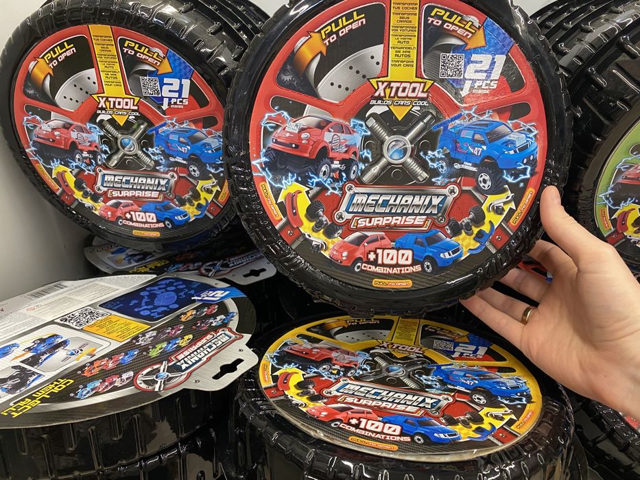 Набор игровой  для мальчика Mechanix Surprise машинка конструктор