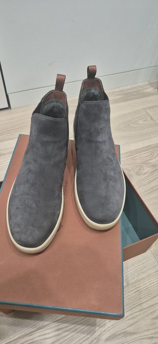 Челсі ботинки Loro Piana 41.5 cірі