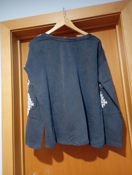 Camisola com missangas Zara