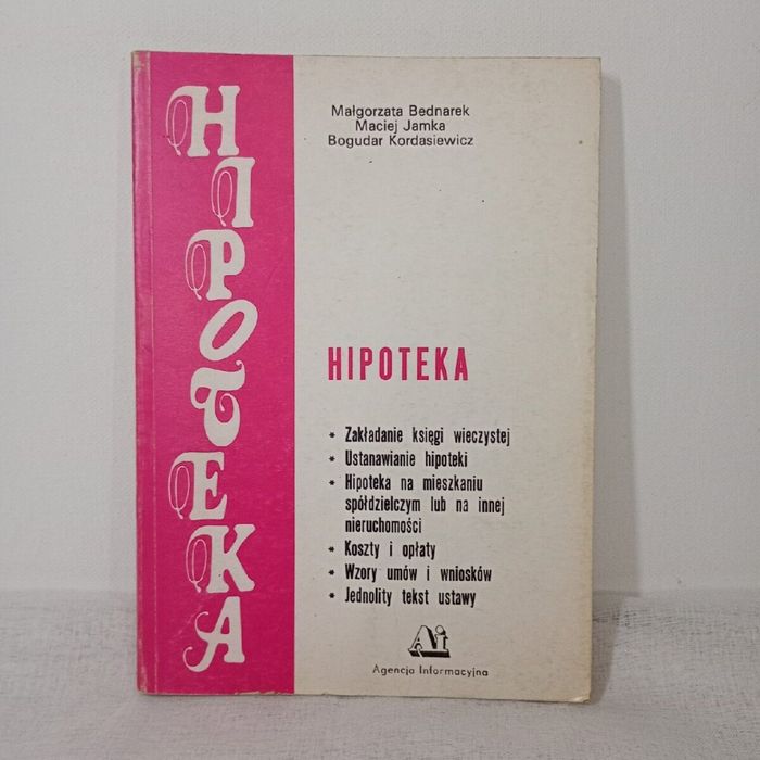 Hipoteka. Małgorzata Bednarek...l