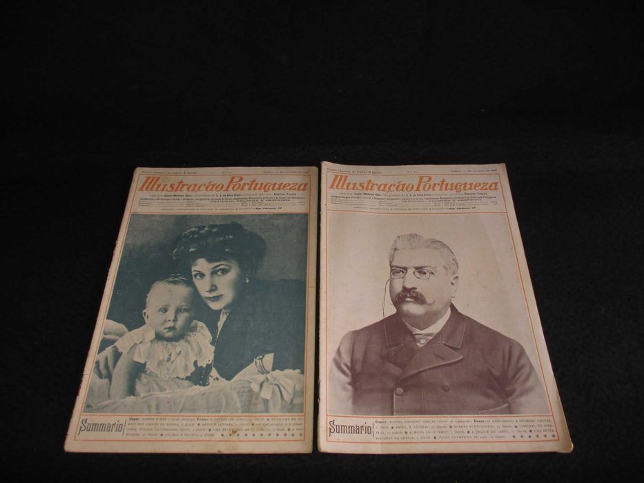 Livro Revista Ilustração Portuguesa 2ª Série 1907 a 1924 Revistas