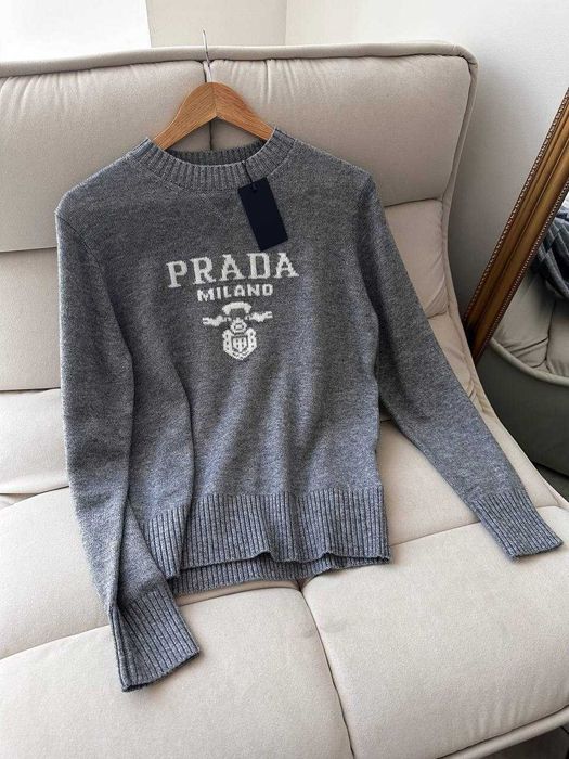 Sweter Prada! Wełniany Premium jakość! S M L