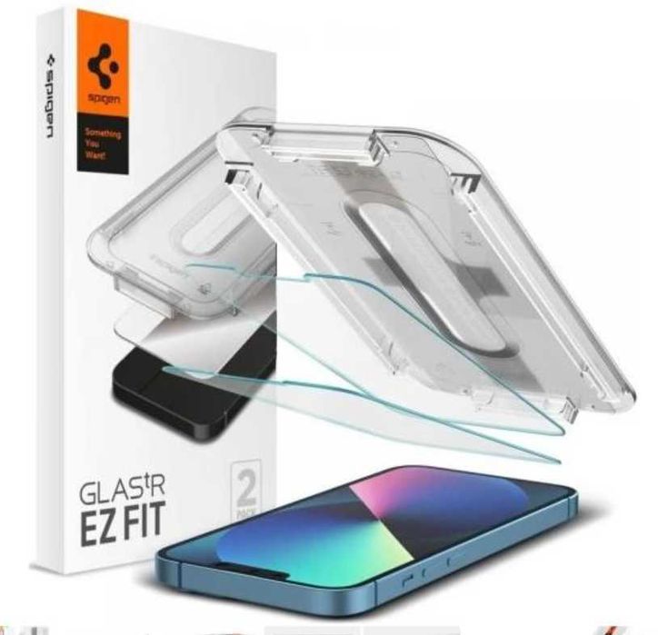 Szkło hartowane Spigen do Apple iPhone 13, 13 Pro  iPhone 16e 2szt