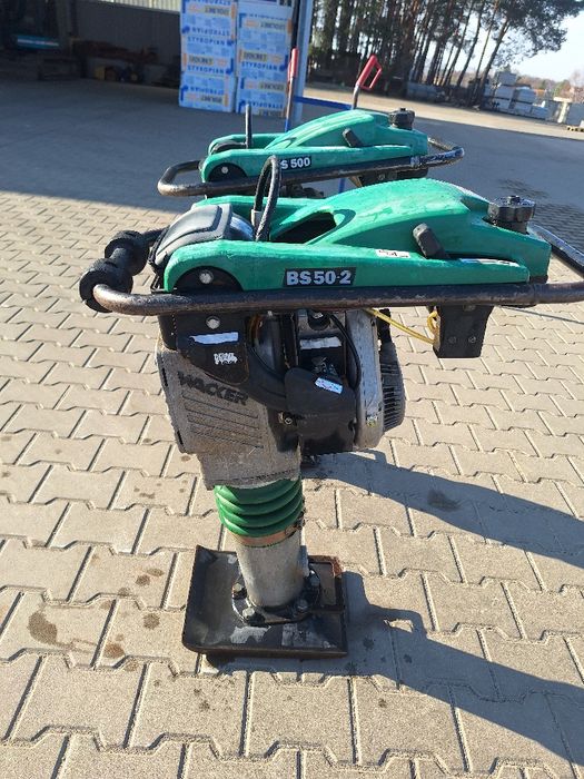Zagęszczarka WACKER, ubijak, stopa, skoczek