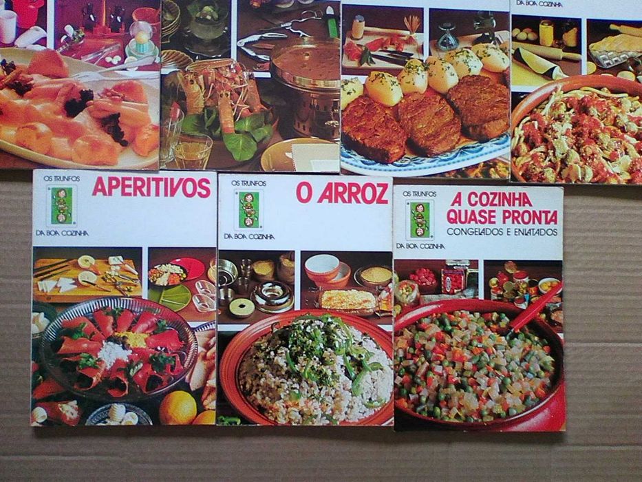 Conjunto Trunfos Culinária 7 v.