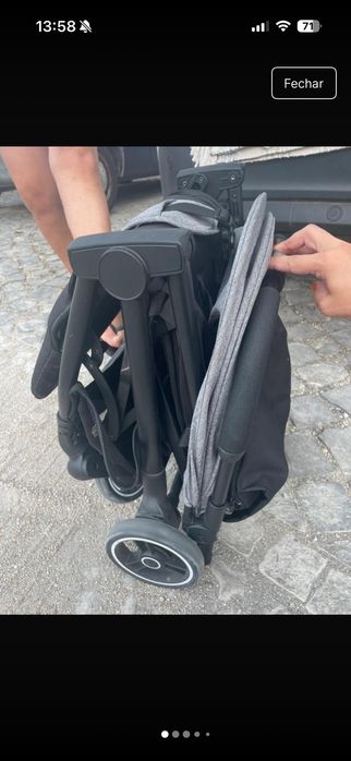 Carrinho de bebe como novo