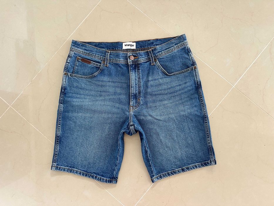Wrangler Texas W34 Szorty Krótkie Spodenki Piękne