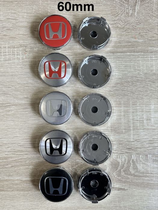 Conjunto de 4 centros Honda 56mm 60mm 65mm 68mm 69mm