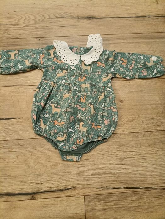 Body z długim rękawem dla dziewczynki rozmiar 80