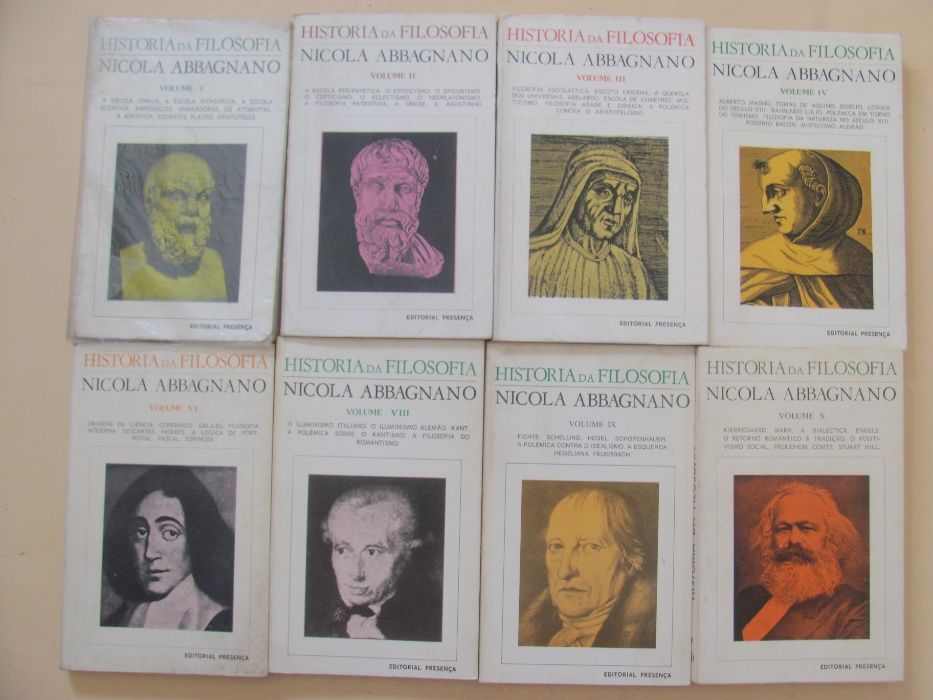 História da Filosofia de Nicola Abbagnano