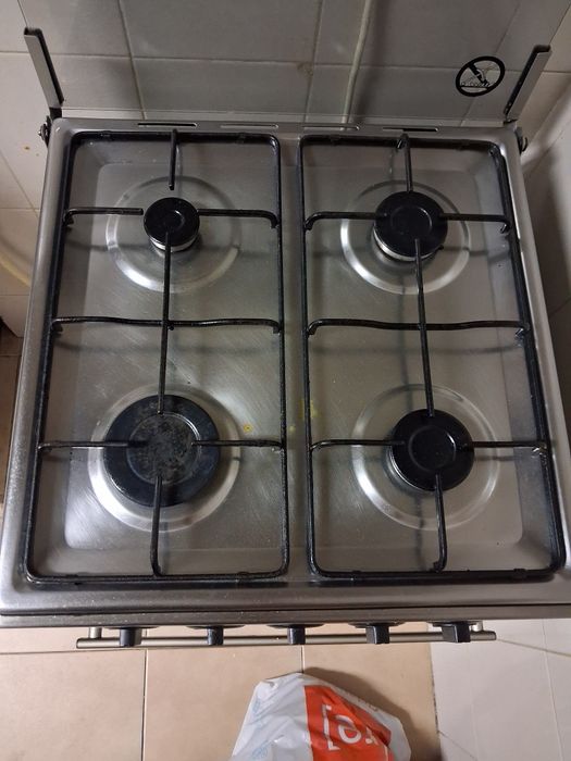 Fogão a Gás Meireles com Forno Inox
