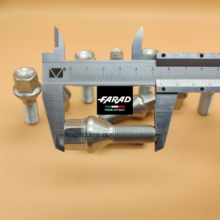 Болты колесные М12х1,25 для FIAT Фиат, Citroen Peugeot Пежо Jeep Джип