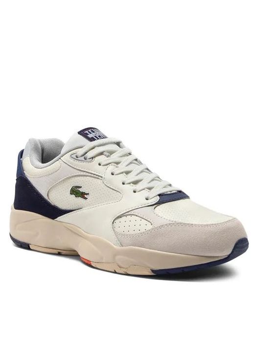 Ténis Nº43 Lacoste Storn 96 VTG Leather Trainers (Novos)