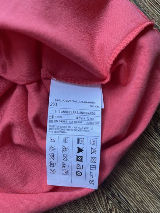 Benetton bluzka z misiem roz. 160 cm
