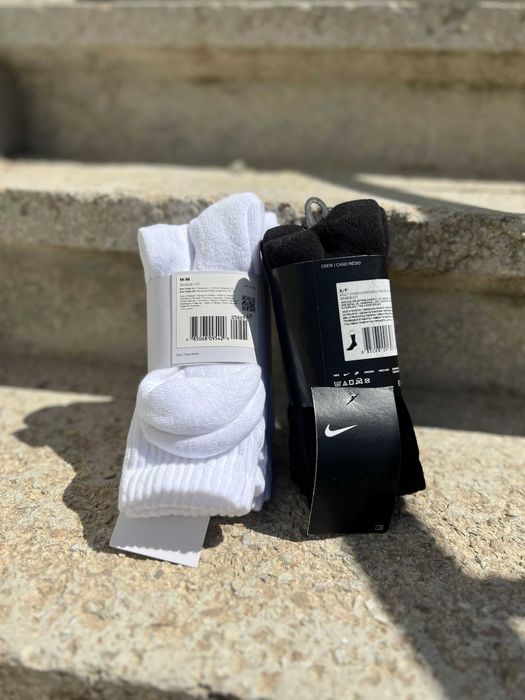 АКЦИЯ‼️ Носки ОПТ Шкарпетки Nike Crew Jordan (S-M-L-XL) (SX4508-001)