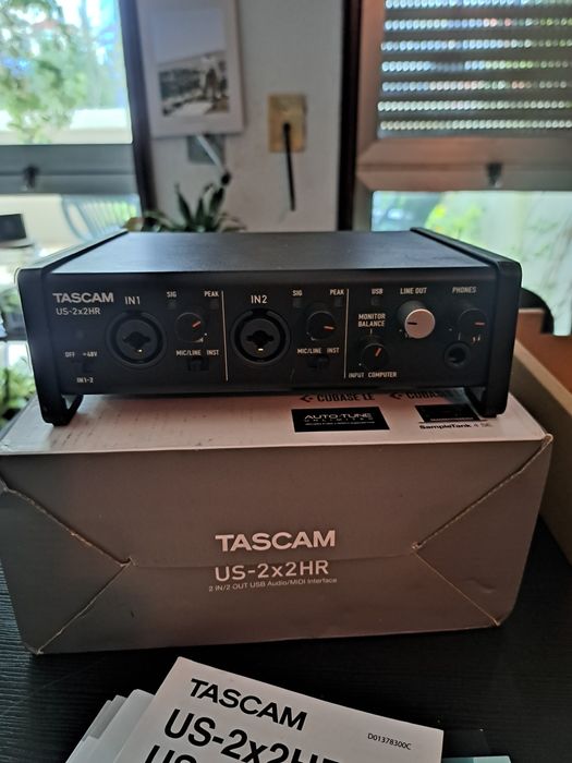 TASCAM US-2x2 HR Soundcard as New in the Box
