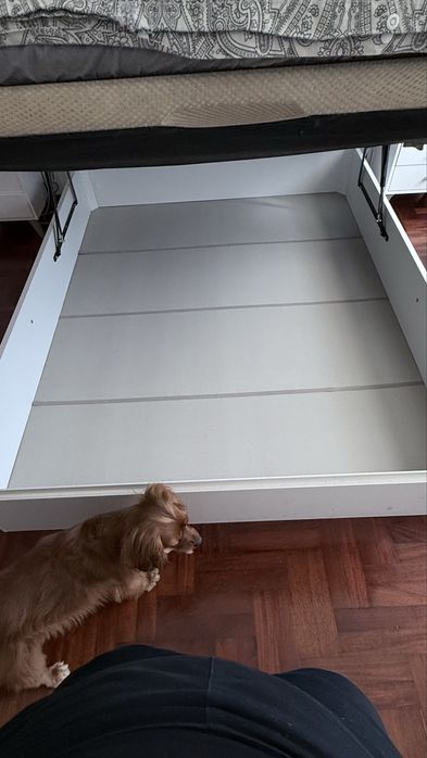 Base elevatoria 160x200 - nao incluiu colchao.