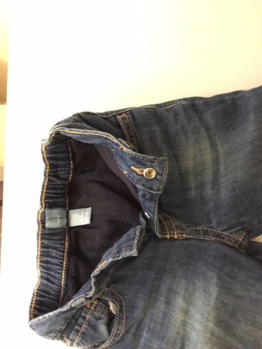GAP Jeansy na polarze 3-6 m-cy