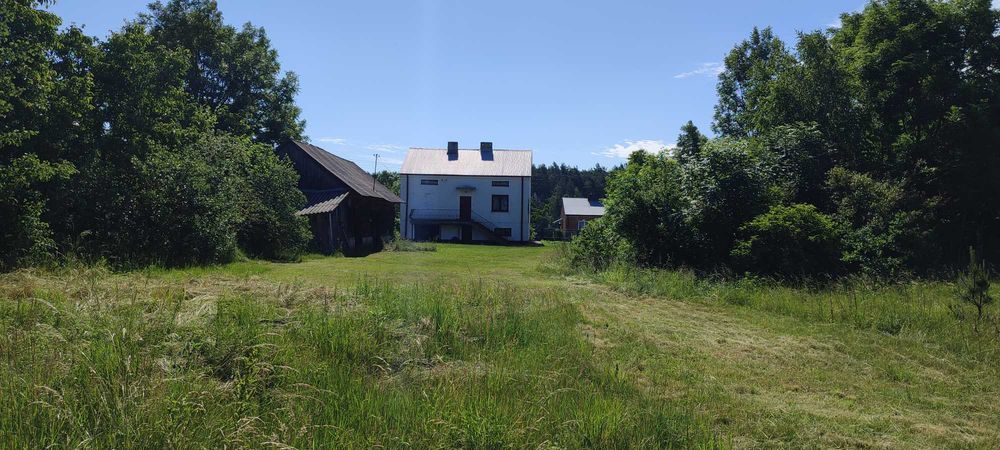 Sprzedam działka 6500 m2 z domem 200 m2 wraz z budynkami gospodarczymi